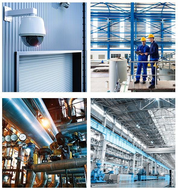 Industrial security cameras by Security Cameras of Cincinnati