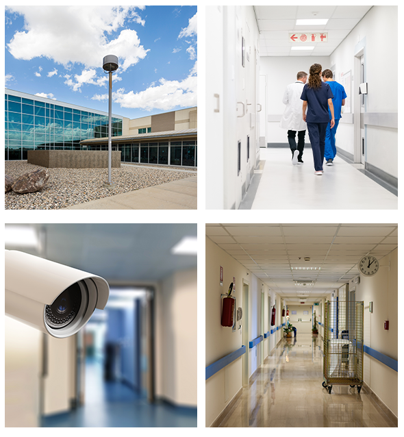 Healthcare security cameras by Security Cameras of Cincinnati