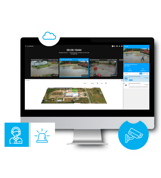 Remote Guarding security cameras by Security Cameras of Cincinnati
