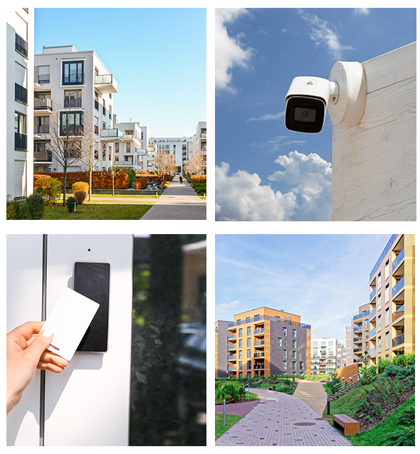 Property Management security cameras by Security Cameras of Cincinnati